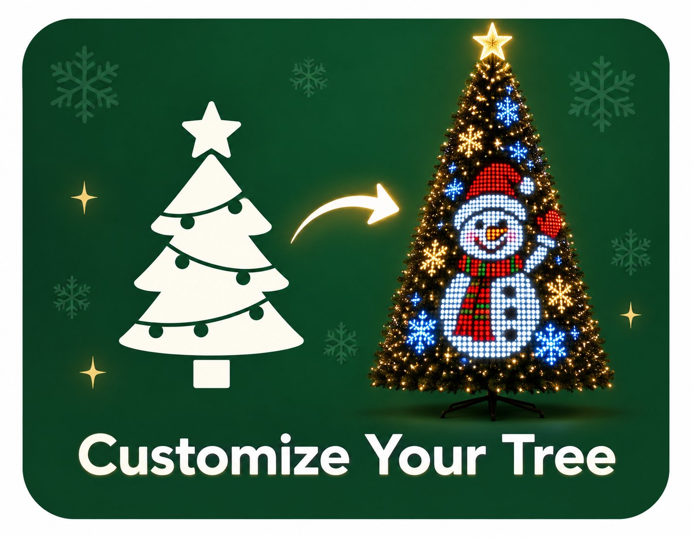 Customize your tree design in the app